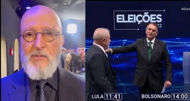 Josias de Souza diz que Bolsonaro ganhou o debate: “Lula perdeu a noção do tempo”; veja vídeo