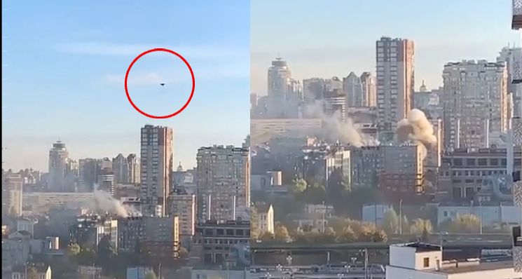 Rússia ataca Kiev com drones e deixa centenas de cidades sem luz; veja vídeo