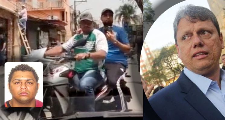 Saiba quem são os bandidos que atiraram durante campanha de Tarcísio de Freitas em Paraisópolis; veja vídeo