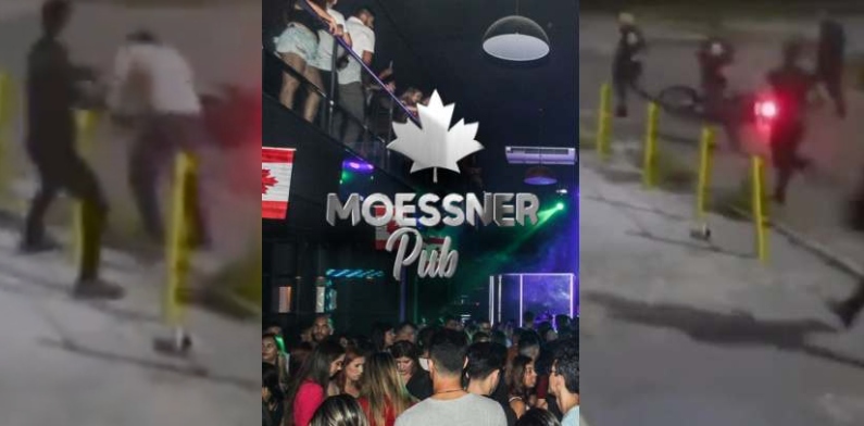 Vítima espancada acusa seguranças do Moessner de furtarem seu iPhone 11; veja vídeos