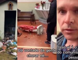 Início da perseguição?": perto das eleições, igrejas são vandalizadas ao redor do Brasil; veja vídeo