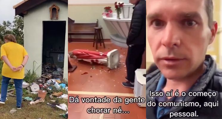 “Início da perseguição?”: perto das eleições, igrejas são vandalizadas ao redor do Brasil; veja vídeo