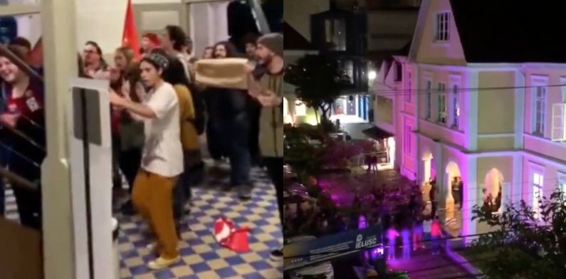 Militantes do PT e da CUT invadem Igreja e impedem culto de cristãos em Santa Catarina; veja vídeo