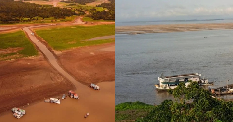 Interior do Amazonas enfrenta maior seca dos últimos 10 anos
