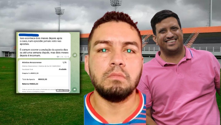 Apostas feitas em time amazonense condenado por manipulação são anuladas por empresa esportiva
