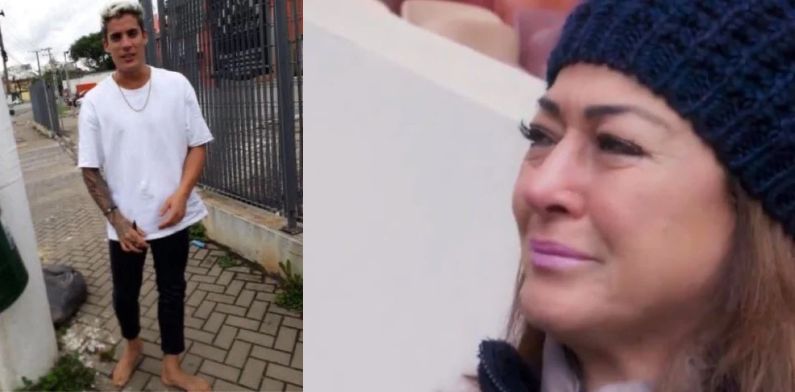 Após ser expulso de ‘A Fazenda’, Tiago Ramos tenta procurar abrigo na casa da mãe de Neymar; veja vídeo