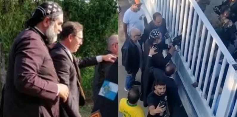 Padre Kelmon pacifica conflito e entrega armas de Roberto Jefferson para o BOPE; veja vídeo