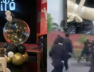 Seguranças do bar Caritó 'caem no soco' com irmãos universitários e quebram braço da própria cliente; veja vídeo