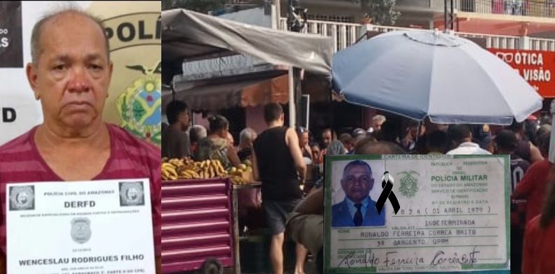 Criminoso executado na feira do Japiim teve envolvimento na morte de sargento em 2019; veja vídeo