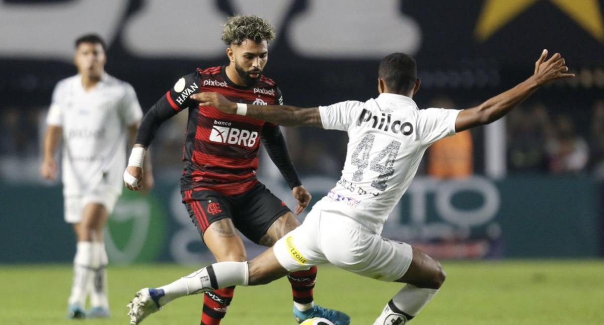 Em clima de Libertadores, Flamengo encara Santos pelo Brasileirão