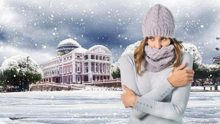 Chegou o Natal: frio anormal atinge Amazonas nesta semana