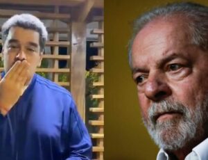 Ditador Nicolás Maduro manda beijo para Lula e diz que petista é uma grande esperança para a Venezuela; veja vídeo