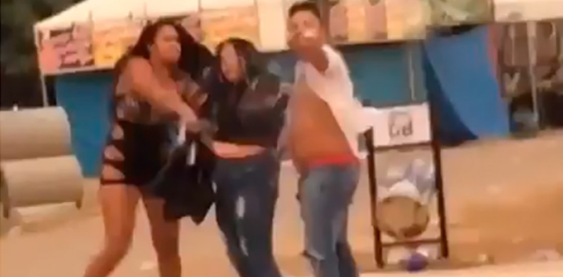 Mulher pega infiel no flagra e na ‘força do ódio’ acerta garrafada na cabeça da ‘talarica’; veja vídeo