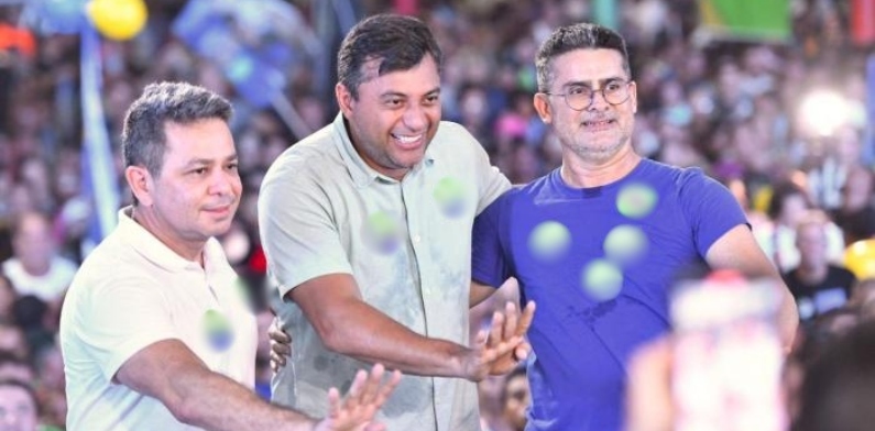 Na reta final da campanha, Wilson Lima e Tadeu de Souza se dividem em agendas pelo Estado