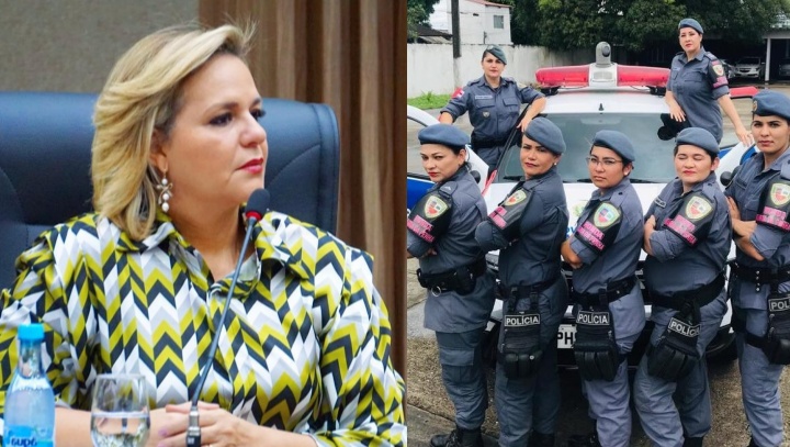 Mulheres da PM se solidarizam com ataques sofridos pela Presidente da Virada Feminina, Cileide Moussallem