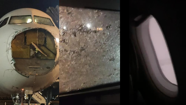 “Já tinha me despedido da minha filha”; vídeo mostra o pavor de passageiros enquanto avião se despedaça no ar