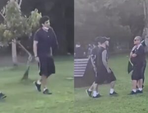 Petistas atacam família que estava em praça com a bandeira do Brasil; veja vídeo