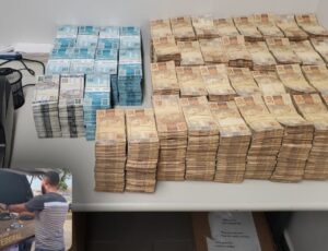 Em Manaus, PF apreende R$ 3 milhões com parentes de político do Acre; veja vídeo