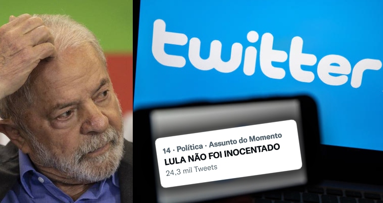 “Lula não foi inocentado” vai parar nos tópicos mais comentados do Twitter; veja comentários