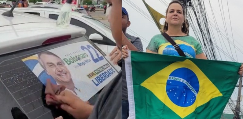 ‘Onda Verde e Amarela’ realiza mega adesivaço em apoio à reeleição do presidente Bolsonaro na Zona Leste de Manaus