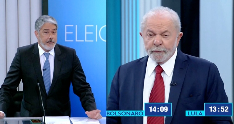 ‘Você foi descondenado pelo Bonner’, diz Bolsonaro a Lula durante debate; veja vídeo