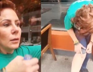 Carla Zambelli sofre agressão de petista e se defende em São Paulo; veja vídeo