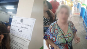 Denúncia: mulher diz que não conseguiu votar para presidente em Manaus; veja vídeo
