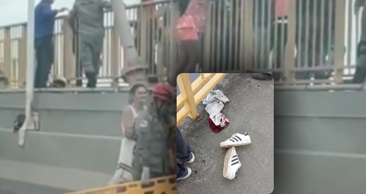 Tragédia: Bombeiros tentaram impedir que jovem de Manacapuru se jogasse da Ponte do Rio Negro