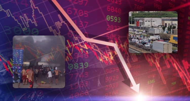 Um dia após as eleições, Brasil vive incerteza econômica com lojas saqueadas e protestos de caminhoneiros