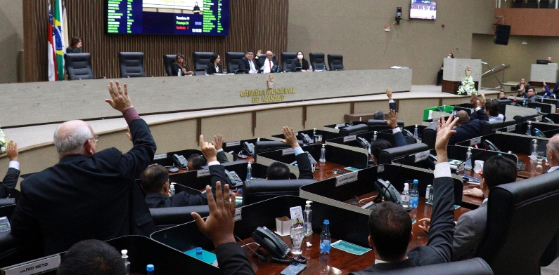 Vereadores da Câmara Municipal de Manaus aprovam o montante de R$ 8,5 bilhões para o orçamento de 2023