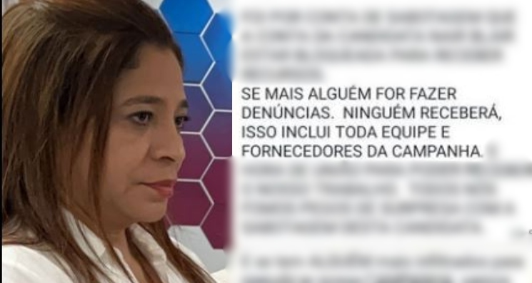 Assessoria de Nair Blair ameaça funcionários de campanha que estão denunciando calote