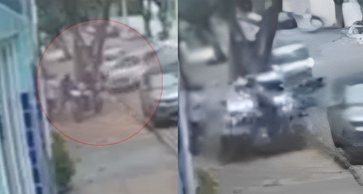 Mulher atropela bandidos e salva o marido que estava sendo assaltado; veja vídeo