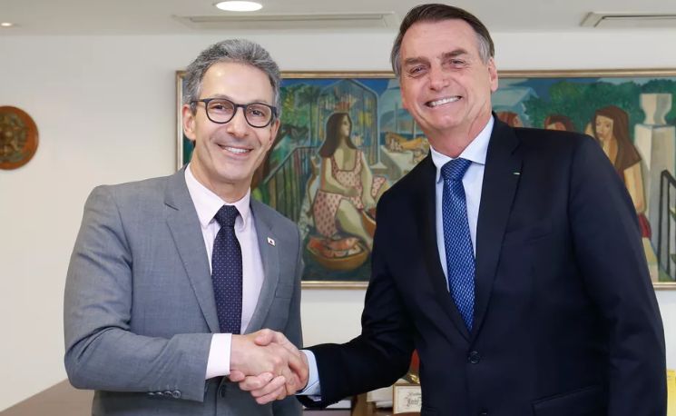 Romeu Zema declara apoio à reeleição do presidente Bolsonaro em Minas Gerais