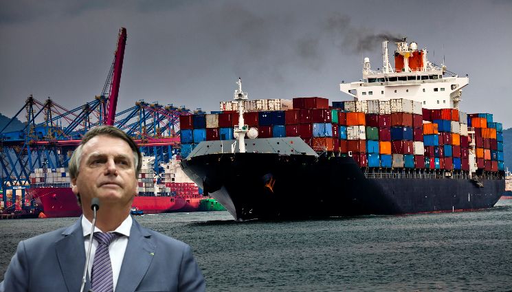 Chegada de diesel da Rússia ao Brasil pressiona para queda de preço do combustível, diz presidente Bolsonaro