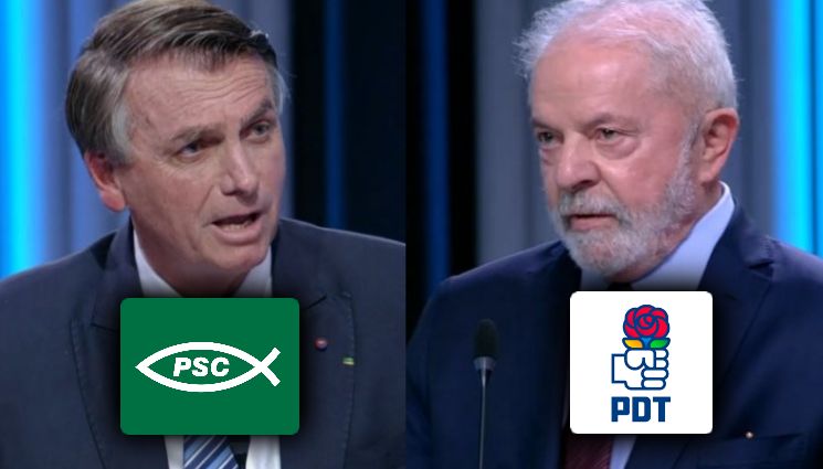 PSC anuncia apoio a Bolsonaro e PDT irá apoiar Lula no 2º turno