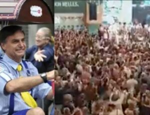 Abertura do Oktoberfest Blumenau tem hino nacional seguido por coro de “mito, mito”; veja vídeo