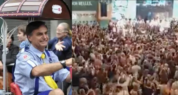 Abertura do Oktoberfest Blumenau tem hino nacional seguido por coro de “mito, mito”; veja vídeo