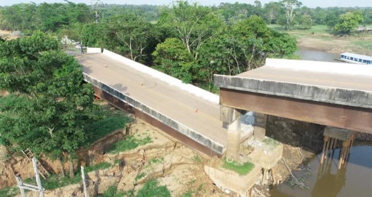 Outra ponte no Amazonas é interdita na BR-319 após desabamento