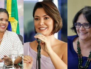 Primeiras-damas Michelle Bolsonaro, Taiana Lima e senadora Damares encabeçam movimento das mulheres em Manaus
