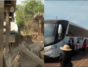 "Tá tudo interditado": queda de segunda ponte do Amazonas gera congestionamento; veja vídeo