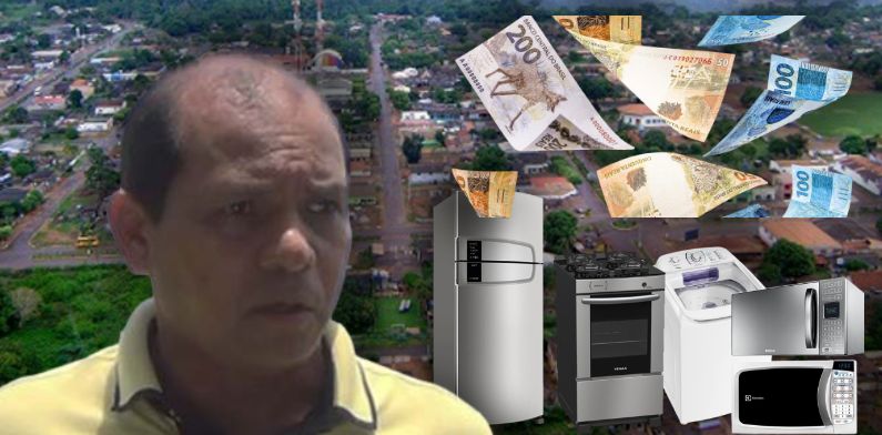 Prefeito de Novo Aripuanã vai ‘torrar’ mais de R$ 3 milhões dos cofres públicos para compra de eletrodomésticos