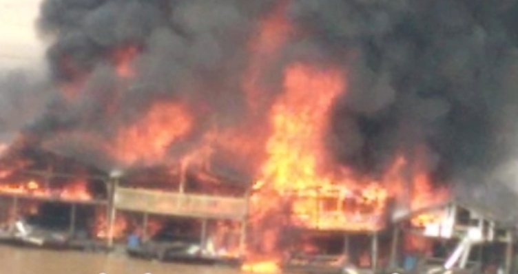 PF destrói balsas do garimpo ilegal nos estados do Amazonas e Rondônia; veja vídeo