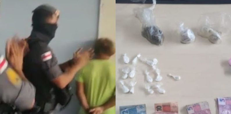 Vagabal comemora 18 anos com “parabéns para você” de PM’s após ser preso com drogas; veja vídeo