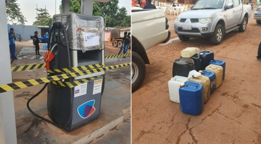 Polícia Federal fecha postos de combustíveis que estariam trocando gasolina por votos no Amazonas