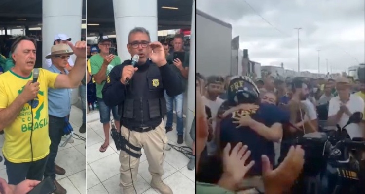 Policiais Rodoviários apoiam manifestações ao redor do Brasil; veja vídeo