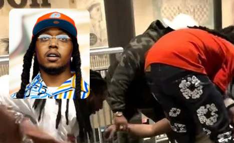 Rapper Takeoff, assassinado com tiros na cabeça,  tem corpo arrastado por amigos em desespero; veja vídeo