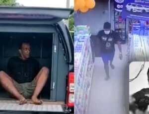 "A casa caiu": veja momento em que segundo assassino do Delegado Aldeney Góes é preso