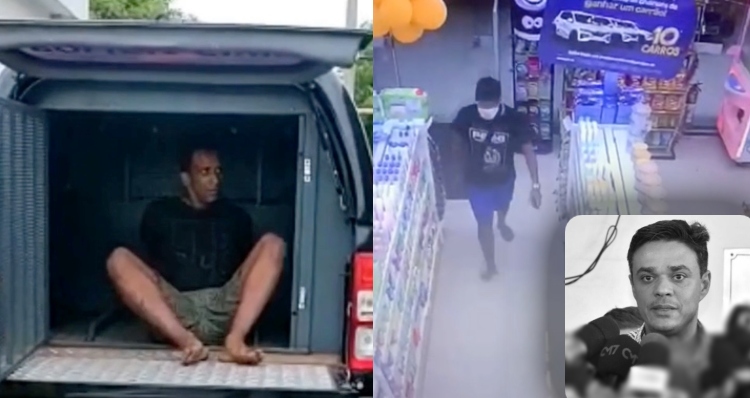 “A casa caiu”: veja momento em que segundo assassino do Delegado Aldeney Góes é preso