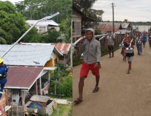 Iluminação LED chega às comunidades indígenas no Interior do Amazonas