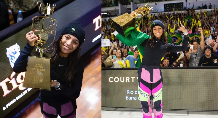 “É do Brasil!”: Rayssa Leal é campeã da Liga Mundial de Skate Street